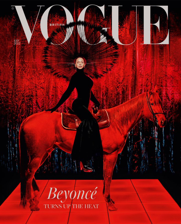 Beyoncé on the Red horse